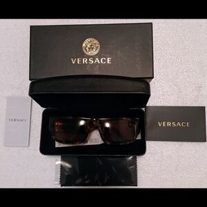 Versace Brown Sunglasses for Men